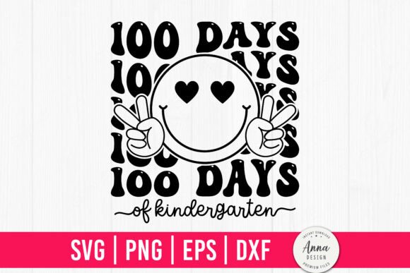 100 Days of Kindergarten SVG