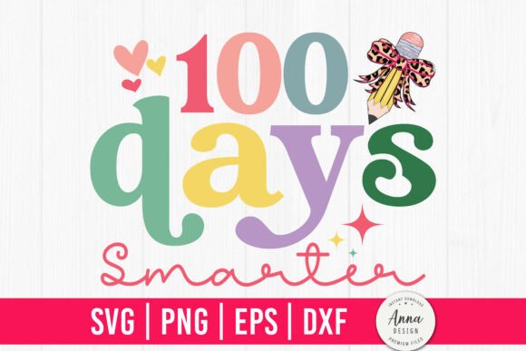 100 Days Smarter SVG