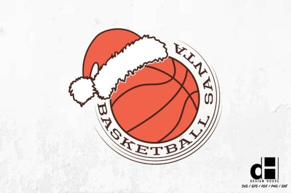 Basketball Santa – Basketball SVG PNG