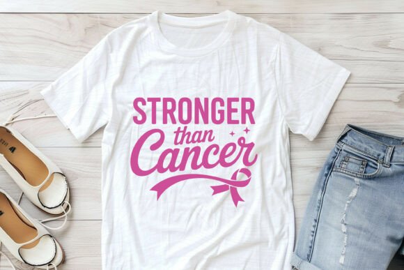 Breast Cancer SVG Stronger Than Cancer