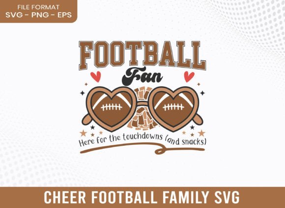 Football Fan Cheer Football Family SVG