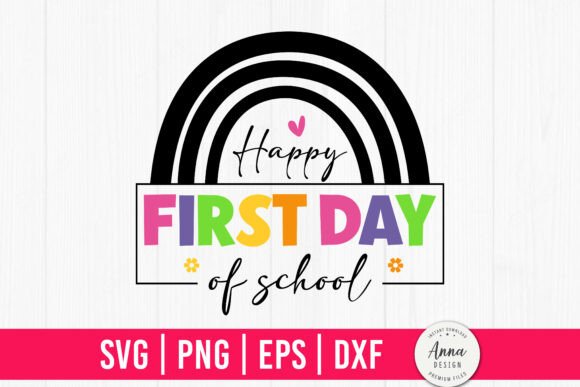 Happy First Day of School SVG PNG