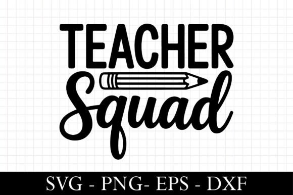 Teacher Squad Svg Review