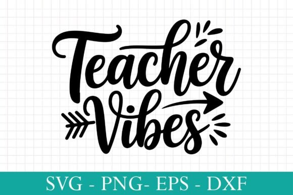 Teacher Vibes SVG Review