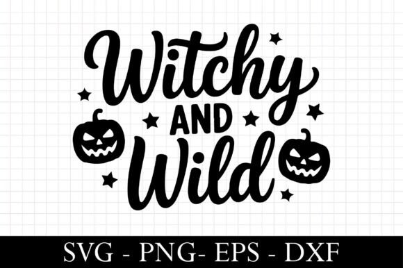 Witchy and Wild SVG Halloween Design