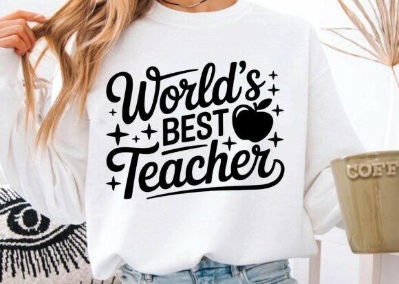 World’s Best Teacher SVG